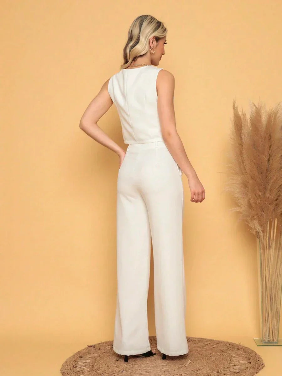Conjunto Colete com Calça Alfaiataria